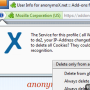 Windows 10 - anonymoX for Chrome 1.7.8 screenshot